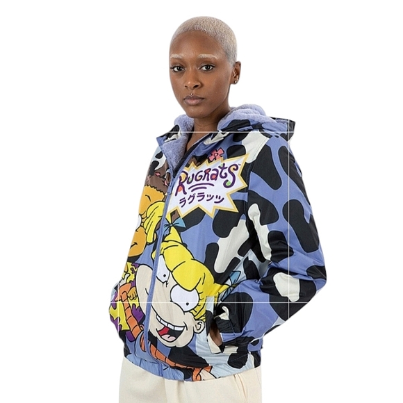 Members Only × Nickelodeon Rugrats Cartoon Jacket - Picture 1 of 16